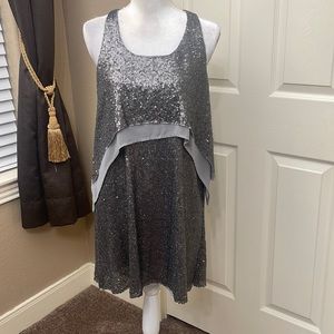NWT!! Style crush Glitter halter dress
